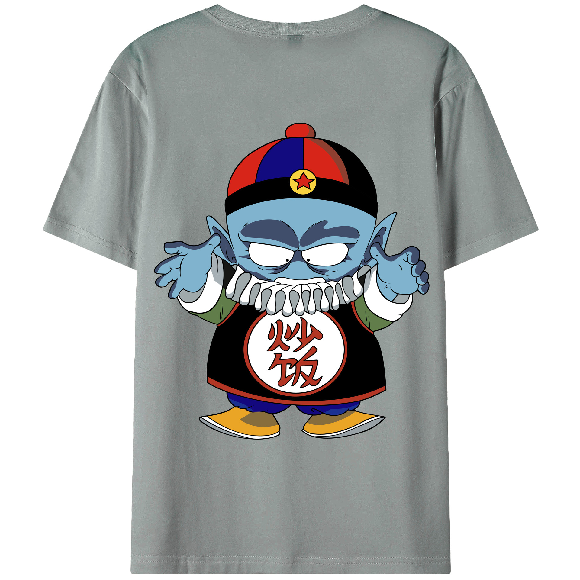 （画像用） ドラゴンボール DRAGON BALL 綿100％ メンズ半袖Tシャツ（バックプリント） 通気性